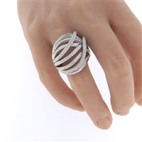 Anello Recarlo Donna ANELLI DIAMANTI in Oro bianco Diamante 1.62 Ct ANOR-27-52 - ANOR-27-52